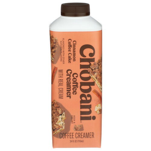Chobani Cinnamon Coffee Cake Creamer - 24 Fluid Ounce