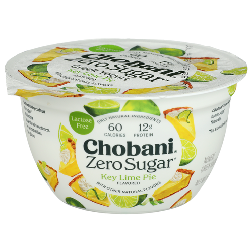 CHOBANI Key Lime Pie With Zero Sugar - 5.3 Ounce