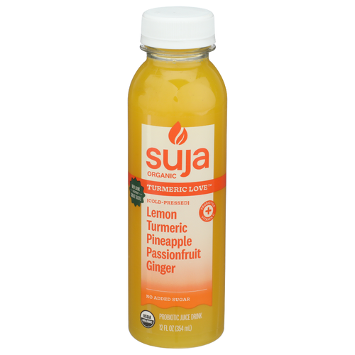 SUJA ORGANIC Pineapple Cold Pressed Juice Turmeric Love - 12 Fluid Ounce