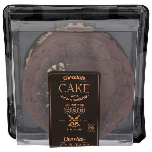 Antonina's Chocolate Gf Layer Cake With Buttercream Frosting - 22 Ounce