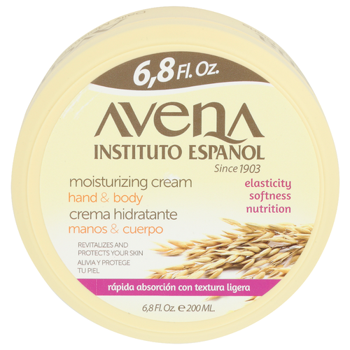 Avena Instituto Espanol Moisturizing Cream - 6.8 Fluid Ounce