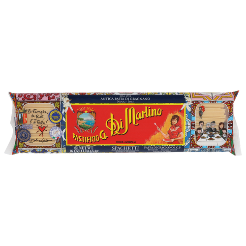 Pastificio G. Di Martino Bronze Die Macaroni Product Spaghetti - 16 Ounce