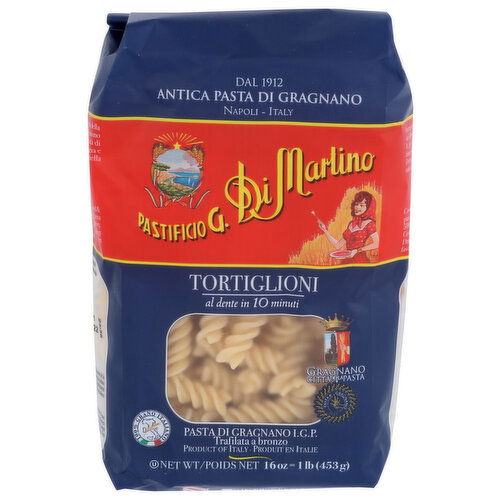 Di Martino Pasta Tortiglioni - 16 Ounce