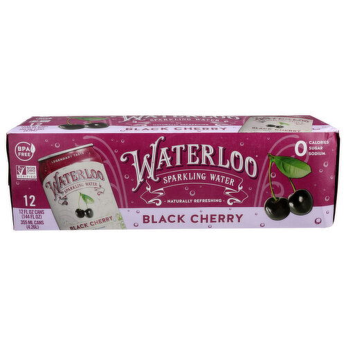 WATERLOO SPARKLING WATER - 12 Fluid Ounce - 12 Count