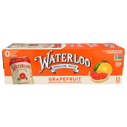 Waterloo Sparkling Water - 12 Fluid Ounce - 12 Count Image 1 of 3