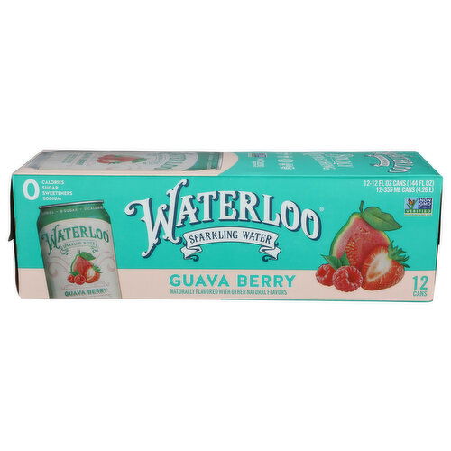 WATERLOO Sparkling Water - 12 Fluid Ounce - 12 Count