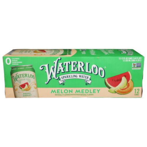 Waterloo Sparkling Water - 12 Fluid Ounce - 12 Count Image 1 of 3