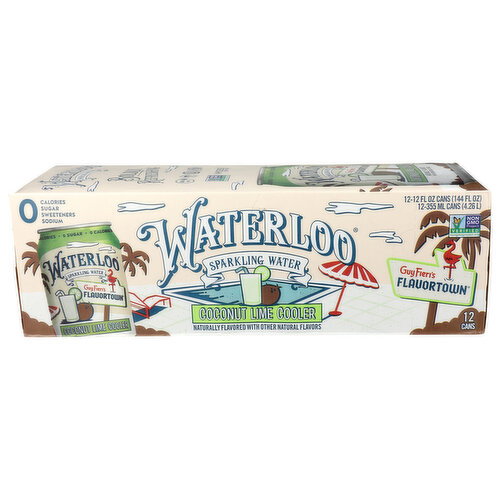 Waterloo Sparkling Water - 12 Fluid Ounce - 12 Count Image 1 of 3