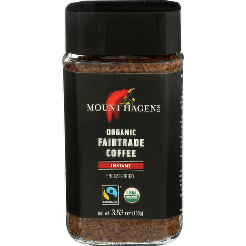Mount Hagen Freeze Dried Instant Coffee Regular Jar - 3.53 Ounce Image 1 of 2
