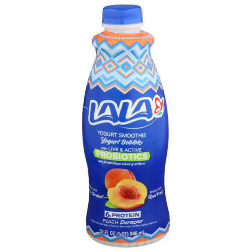 Lala Peach Yogurt Smoothie - 32 Fluid Ounce