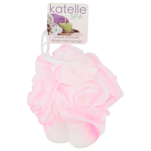 Katelle Spa Shower And Bath Flower Mesh Sponge - 1 Each