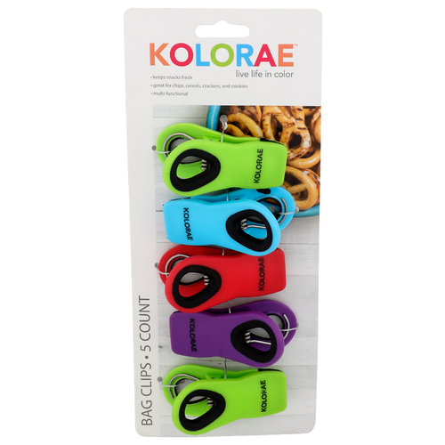 Kolorae Style Kol-0027 Bag Clips - 5 Count