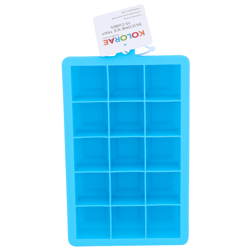 Kolorae Silicone Ice Tray 15 Cubes - 1 Each