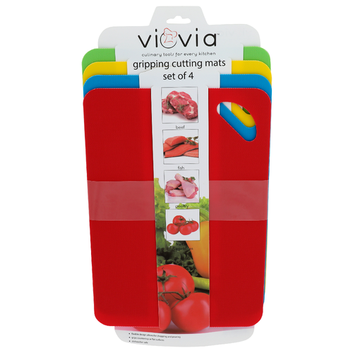 Viovia Vio-0067 Gripping Cutting Mats - 4 Count