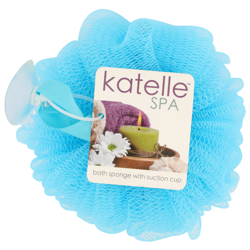 Katelle Spa With Suction Cup Bath Sponge - 1 Count
