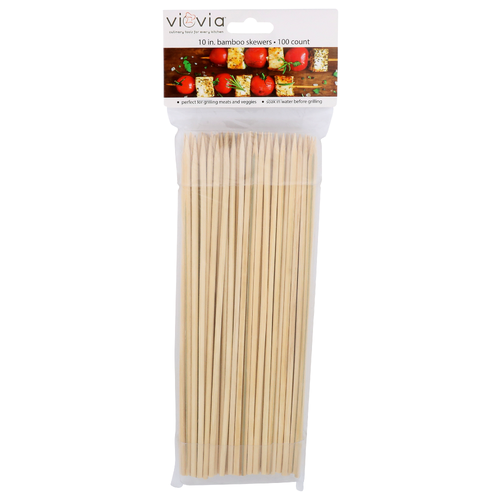 Viovia Bamboo Skewers - 100 Count