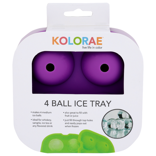 Kolorae 4 Ball Ice Tray - 1 Each