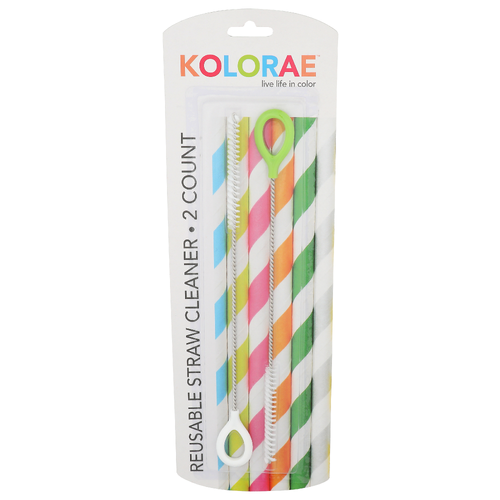 Kolorae Reusable Straw Cleaner - 2 Count