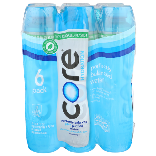 Core Hydration Perfectly Balanced Water - 30.4 Fluid Ounce - 6 Count