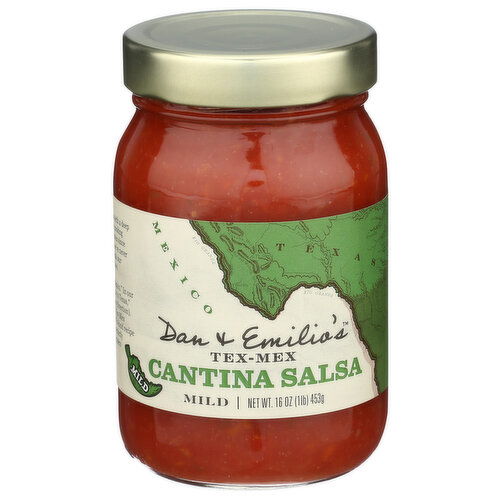 DAN & EMILIOS Dan & Emilio's Mild Salsa Cantina - 16 Ounce