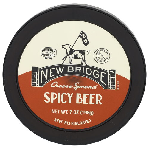 New Bridge Cheese Spread Spicy Beer - 7 Ounce