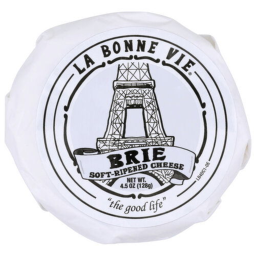 LA BONNE VIE CHEESE Soft-Ripened, Brie - 4.5 Ounce