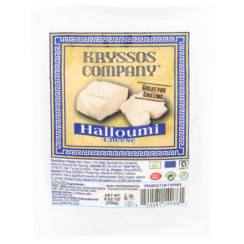 KRYSSOS COMPANY Halloumi Cheese - 8.82 Ounce