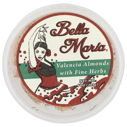 BELLA MARIA With Fine Herbs Valencia Almonds - 4 Ounce