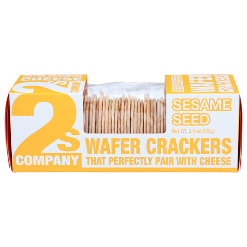 2S COMPANYsame Seed Wafer Crackers - 3.5 Ounce