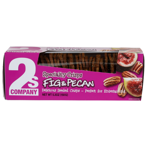 2S COMPANYg & Pecan Specialty Crisps - 5.3 Ounce