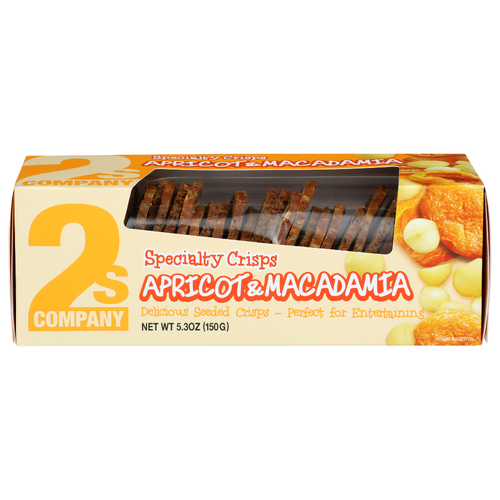 2S COMPANYricot & Macadamia Specialty Crisps - 5.3 Ounce