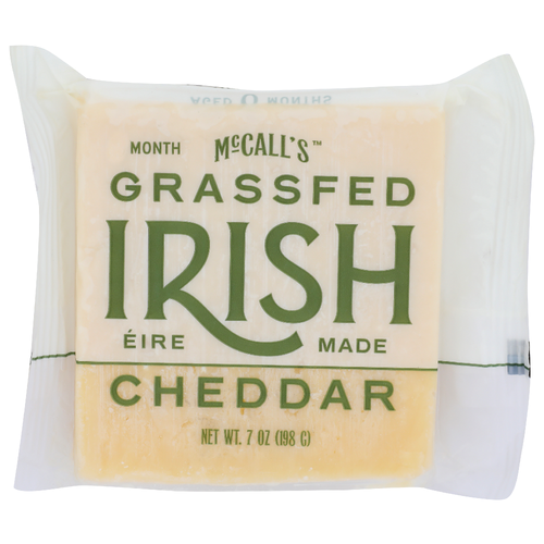 MCCALL'S GRASSFED IRISH Month Cheddar - 7 Ounce
