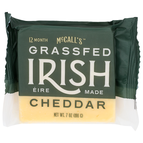 Mccall's Grassfed Irish Cheddar - 7 Ounce