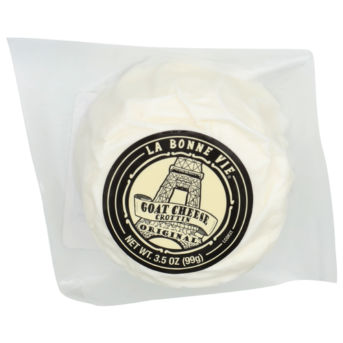 La Bonne Vie Original Goat Cheese Crottin - 3.5 Ounce Image 1 of 4
