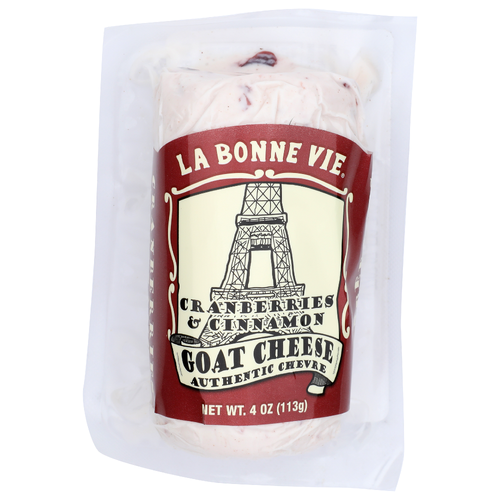 LA BONNE VIE Cranberries & Cinnamon Goat Cheese - 4 Ounce