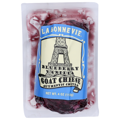 La Bonne Vie Goat Cheese Blueberry Vanilla - 4 Ounce