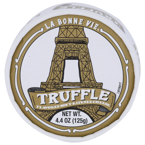 LA BONNE VIE Truffle Flavored Soft-Ripened Cheese - 4.4 Ounce