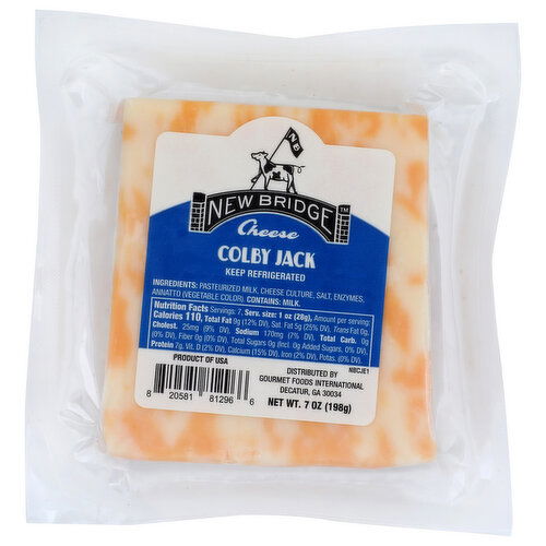New Bridge Cheese Nb Colby Jack Ew - 7 Ounce