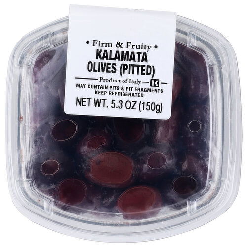 Gourmet Foods International Olives, Kalamata, Pitted - 5.3 Ounce