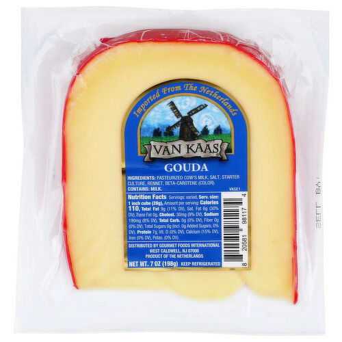 Van Kaas Cheese Gouda - 7 Ounce