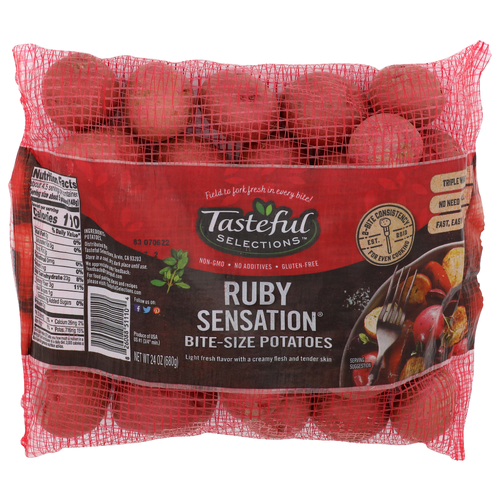 Tasteful Selections Ruby Sensation Bite-Size Potatoes - 24 Ounce