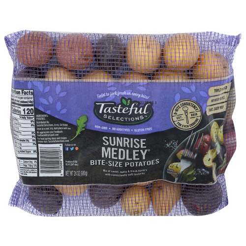 Tasteful Selections Sunrise Medley Bite-Size Potatoes - 24 Ounce