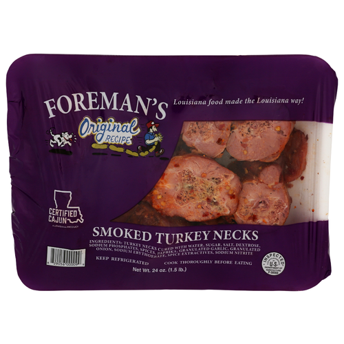 FOREMAN's Smoked Turkey Necks - 24 Ounce