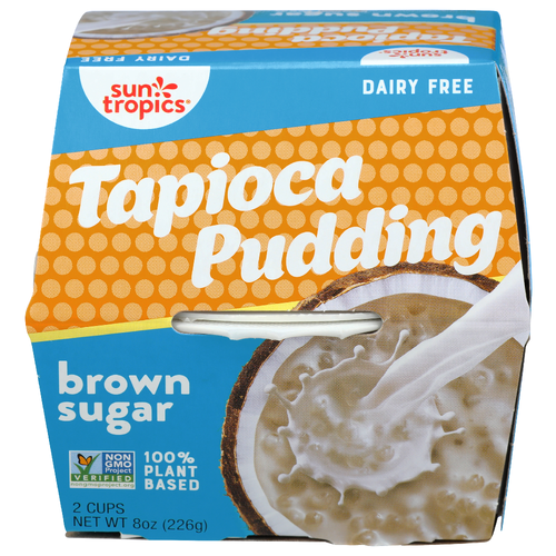SUN TROPICS Tapioca Pudding Brown Sugar - 4 Ounce - 2 Count