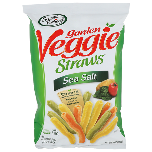 Sensible Portions Sea Salt Straws Vegetable And Potato Snack - 5 Ounce