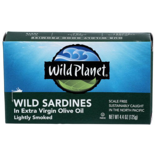 WILD PLANET FOODS Evoo Sardines - 4.4 Ounce