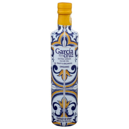 GARCÍA De La Cruz Extra Virgin Olive Oil Organic - 16.9 Fluid Ounce Image 1 of 3