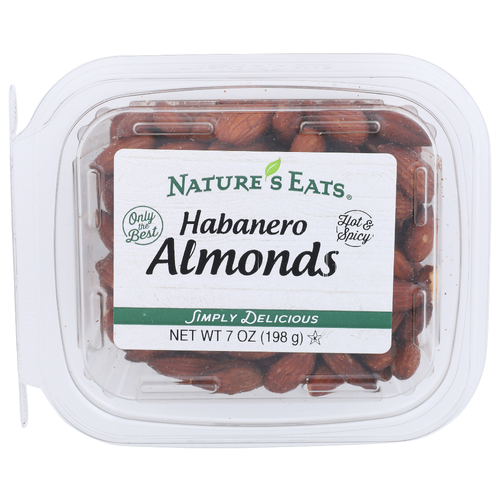 NATURE's Eats Hot & Spicy Habanero Almonds - 7 Ounce Image 1 of 4