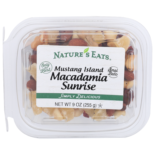 NATURE's Eats Mustang Island Macadamia Sunrise - 9 Ounce Image 1 of 4