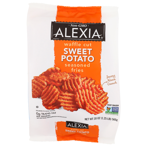 Alexia Waffle Cut Sweet Potato Seasoned Fries - 20 Ounce